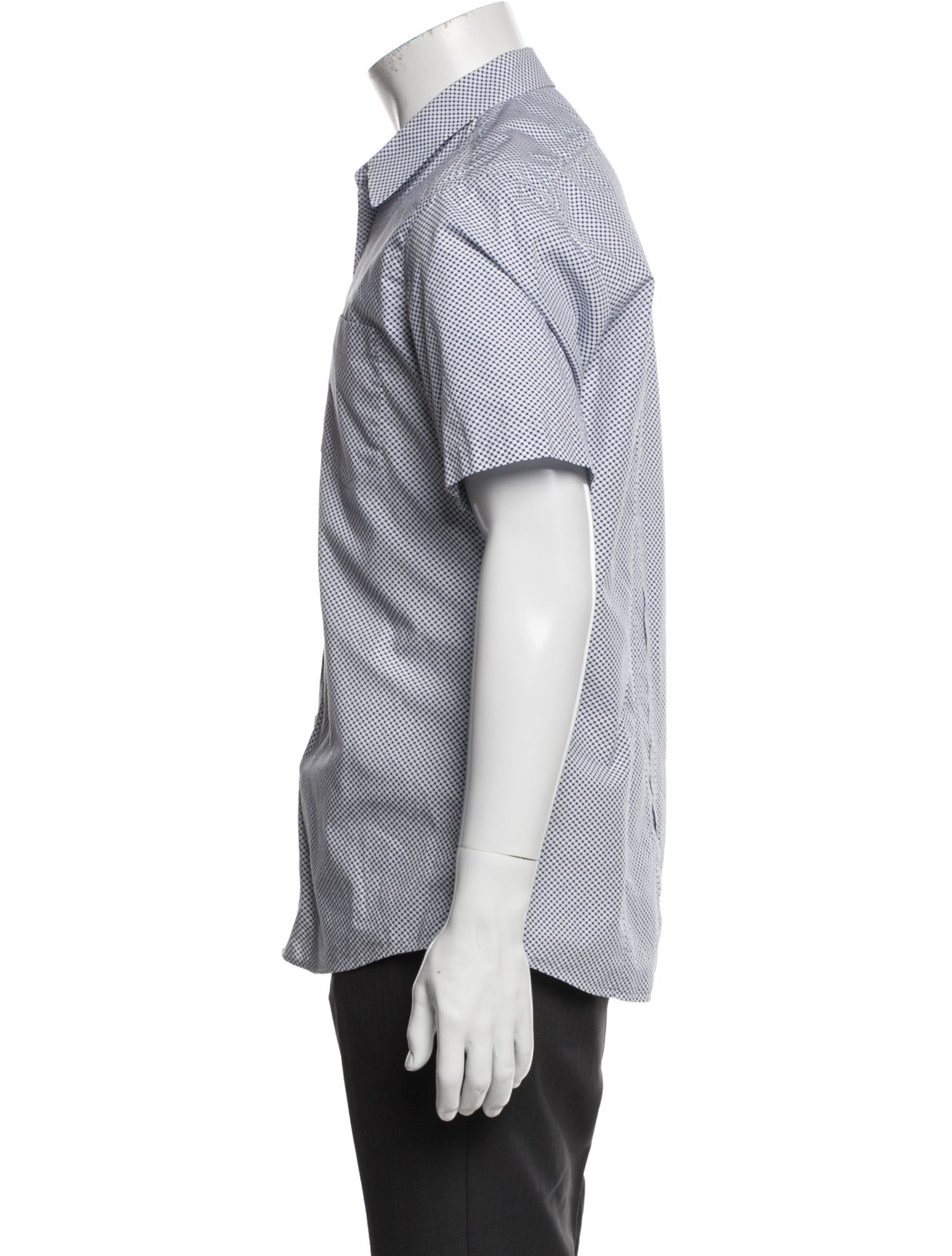 Dries Van Noten Printed Short Sleeve Shirt