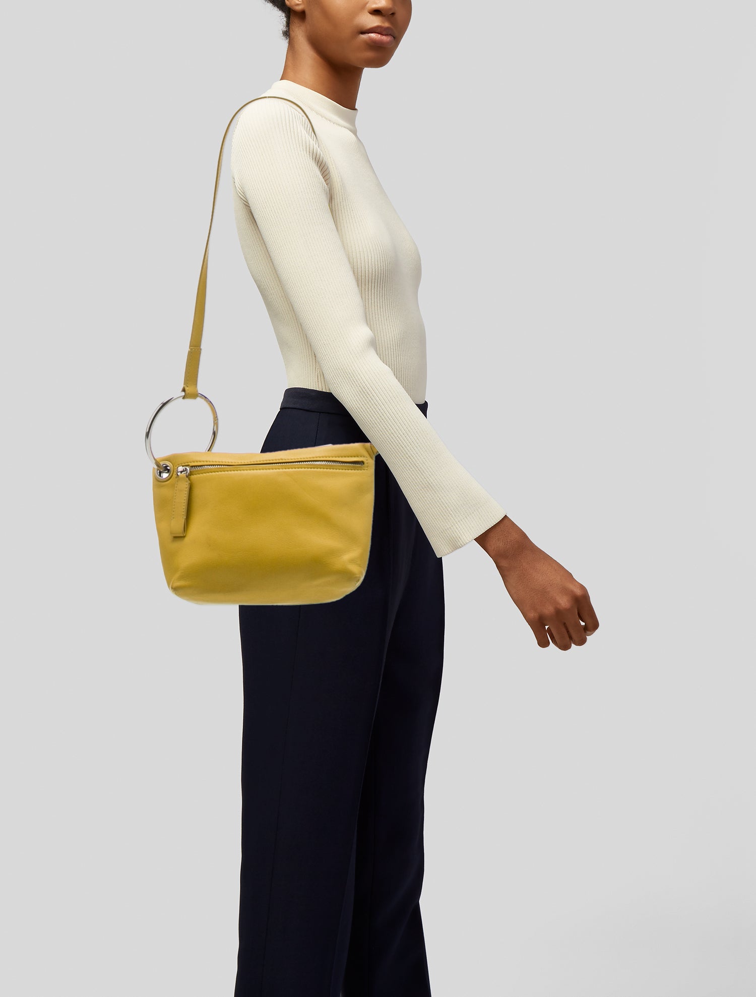 Dries Van Noten Leather Crossbody Bag