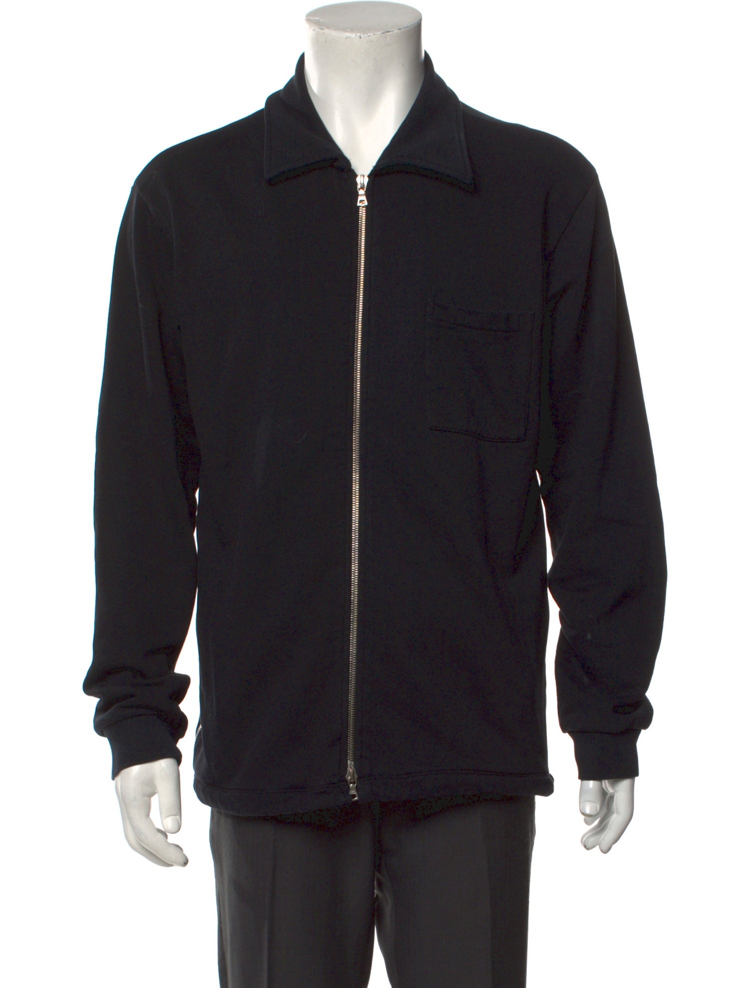 Dries Van Noten V-Neck Long Sleeve Sweatshirt