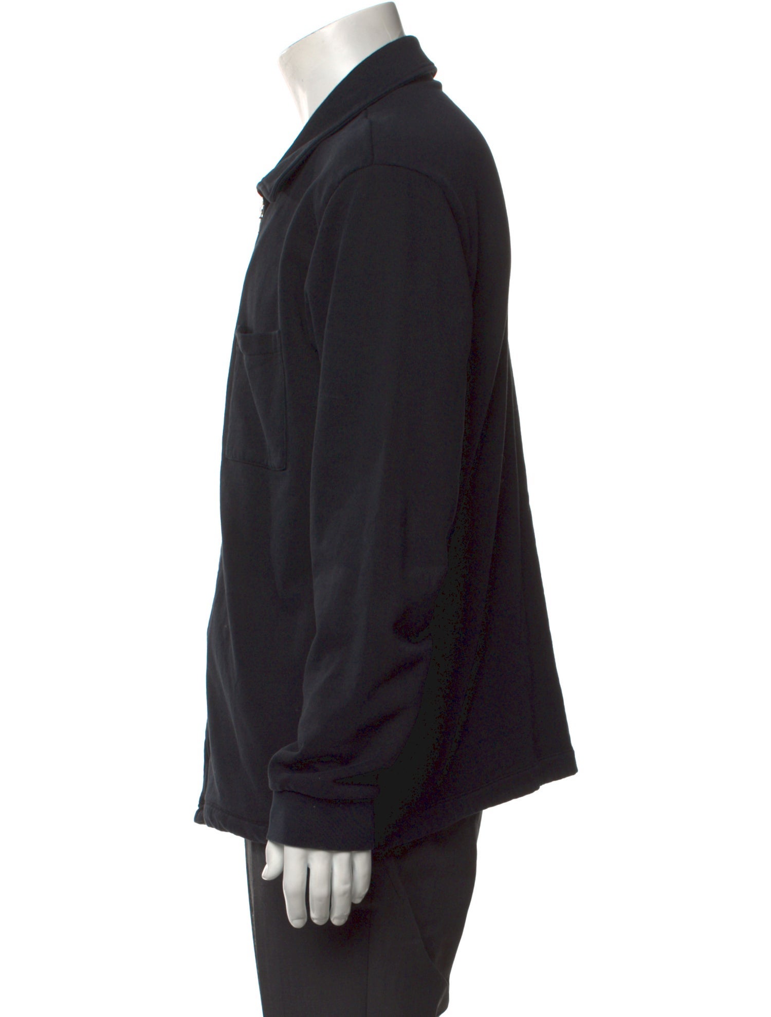 Dries Van Noten V-Neck Long Sleeve Sweatshirt