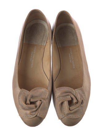 Dries Van Noten Leather Ballet Flats