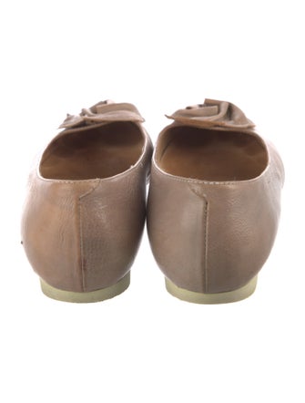 Dries Van Noten Leather Ballet Flats