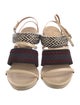 Dries Van Noten Leather Printed Sandals