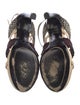 Dries Van Noten Leather Printed Sandals
