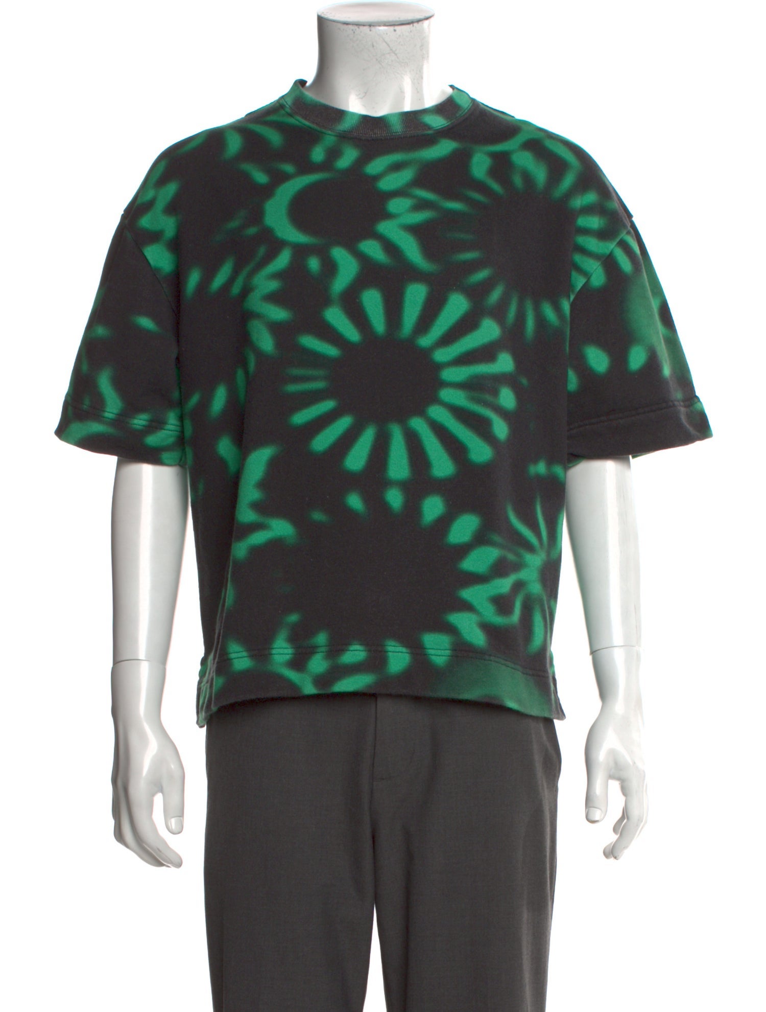 Dries Van Noten Printed Crew Neck Sweatshirt