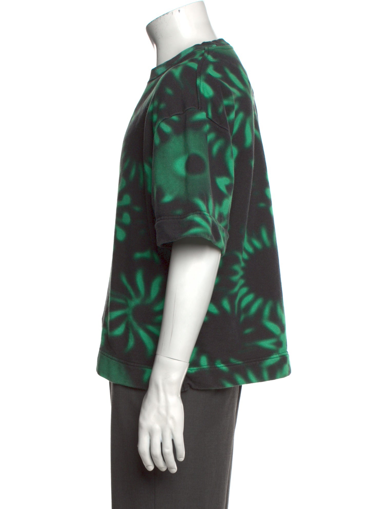 Dries Van Noten Printed Crew Neck Sweatshirt