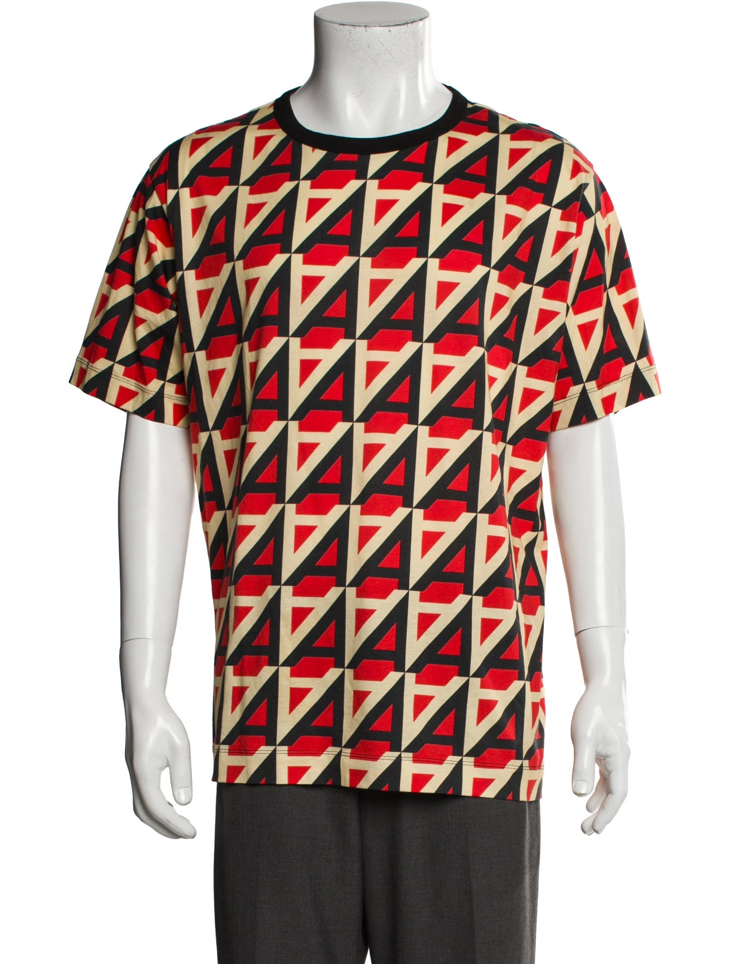 Dries Van Noten Printed Crew Neck T-Shirt