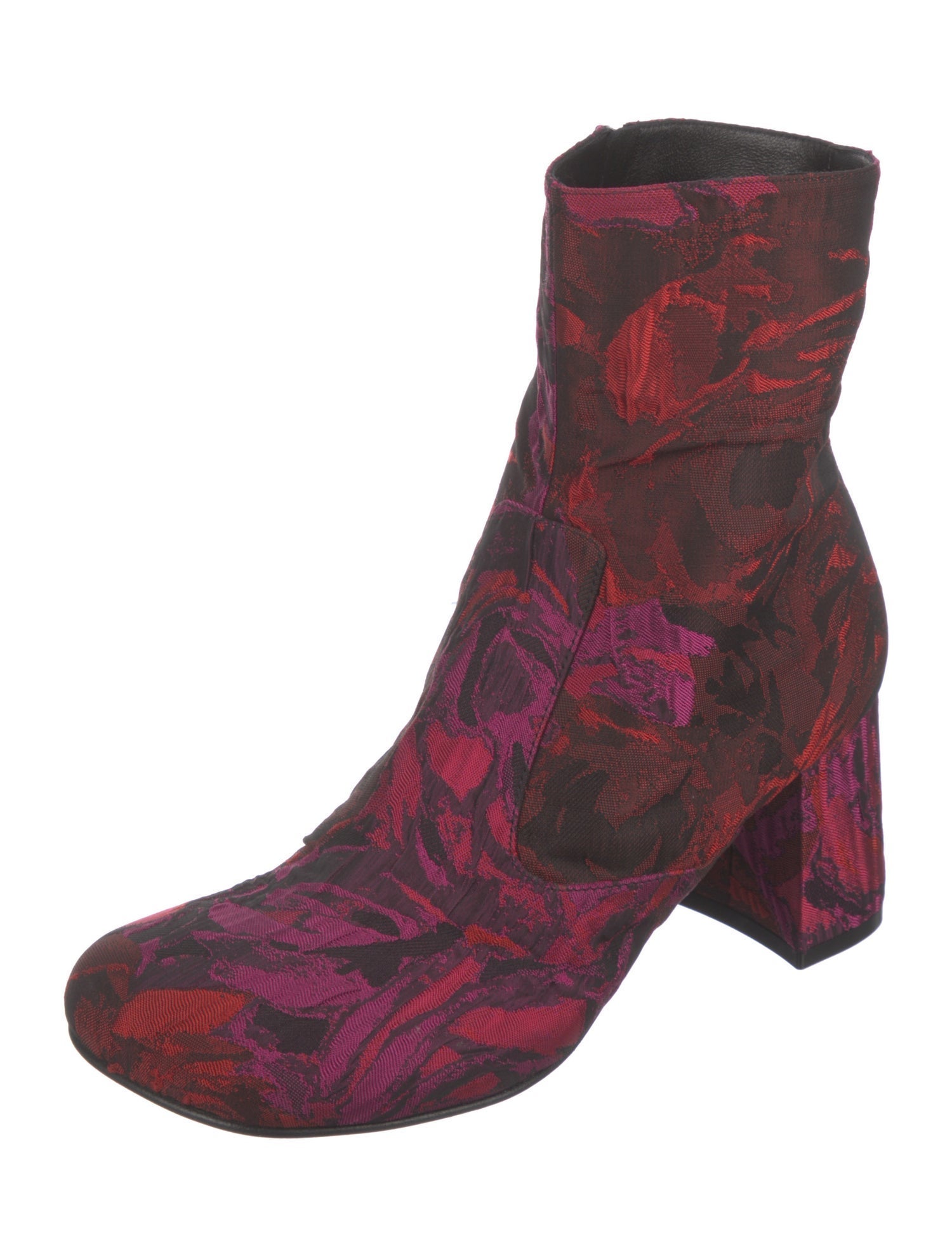 Dries Van Noten Printed Sock Boots