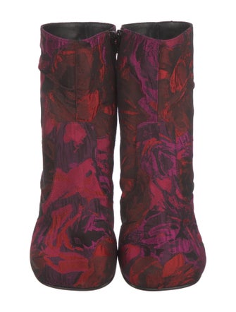 Dries Van Noten Printed Sock Boots