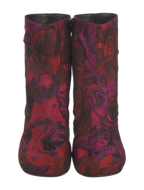 Dries Van Noten Printed Sock Boots