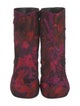 Dries Van Noten Printed Sock Boots