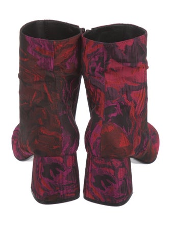 Dries Van Noten Printed Sock Boots