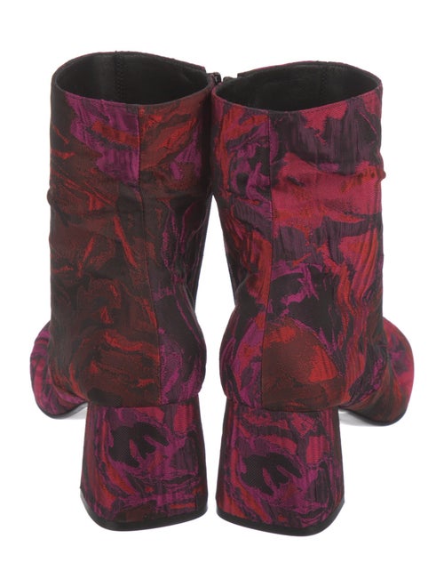 Dries Van Noten Printed Sock Boots