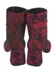 Dries Van Noten Printed Sock Boots