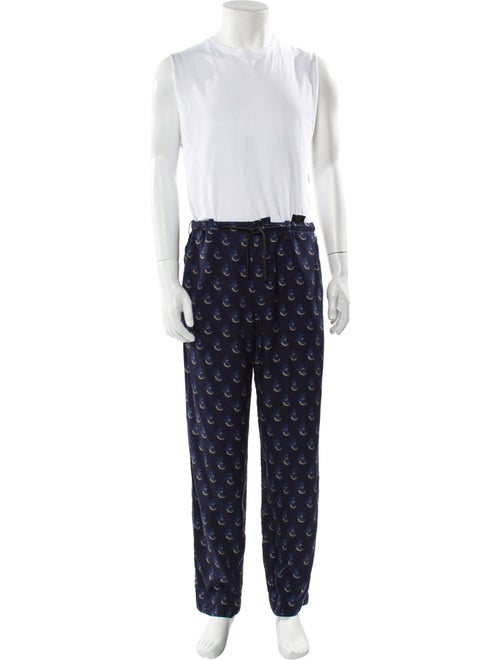 Dries Van Noten Printed Sequin Embellishments Pajama Set
