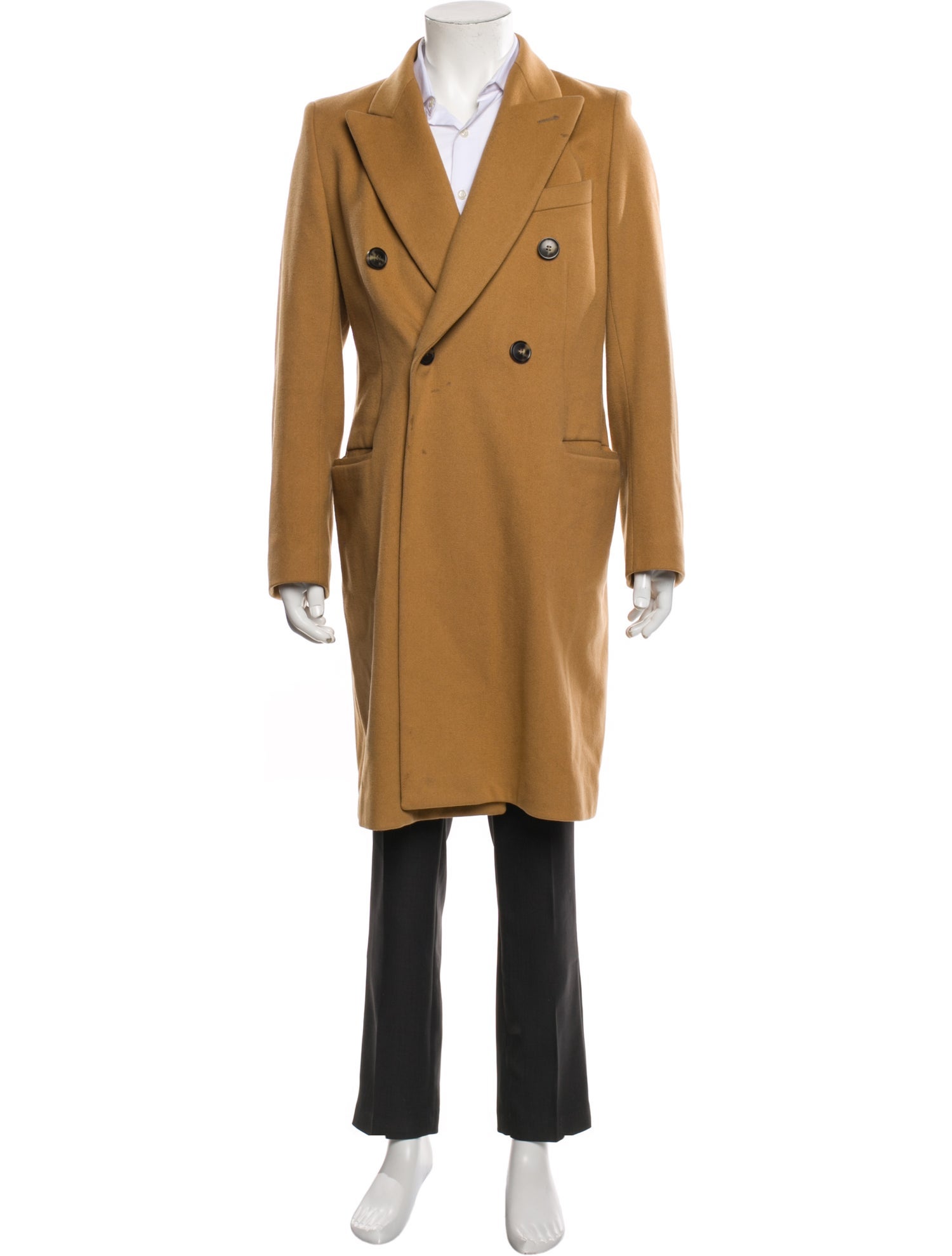 Dries Van Noten Wool Overcoat