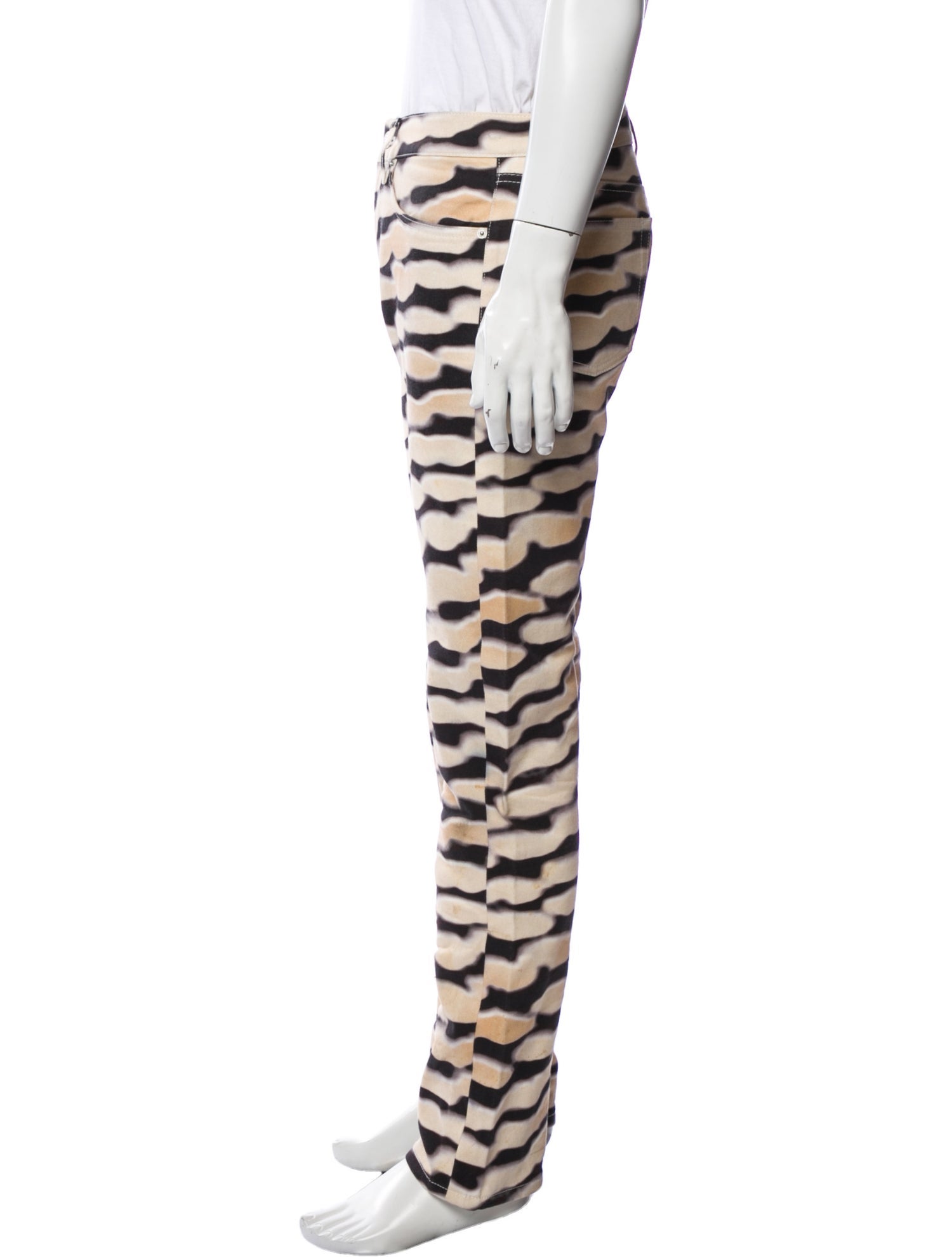 Dries Van Noten Graphic Print Pants