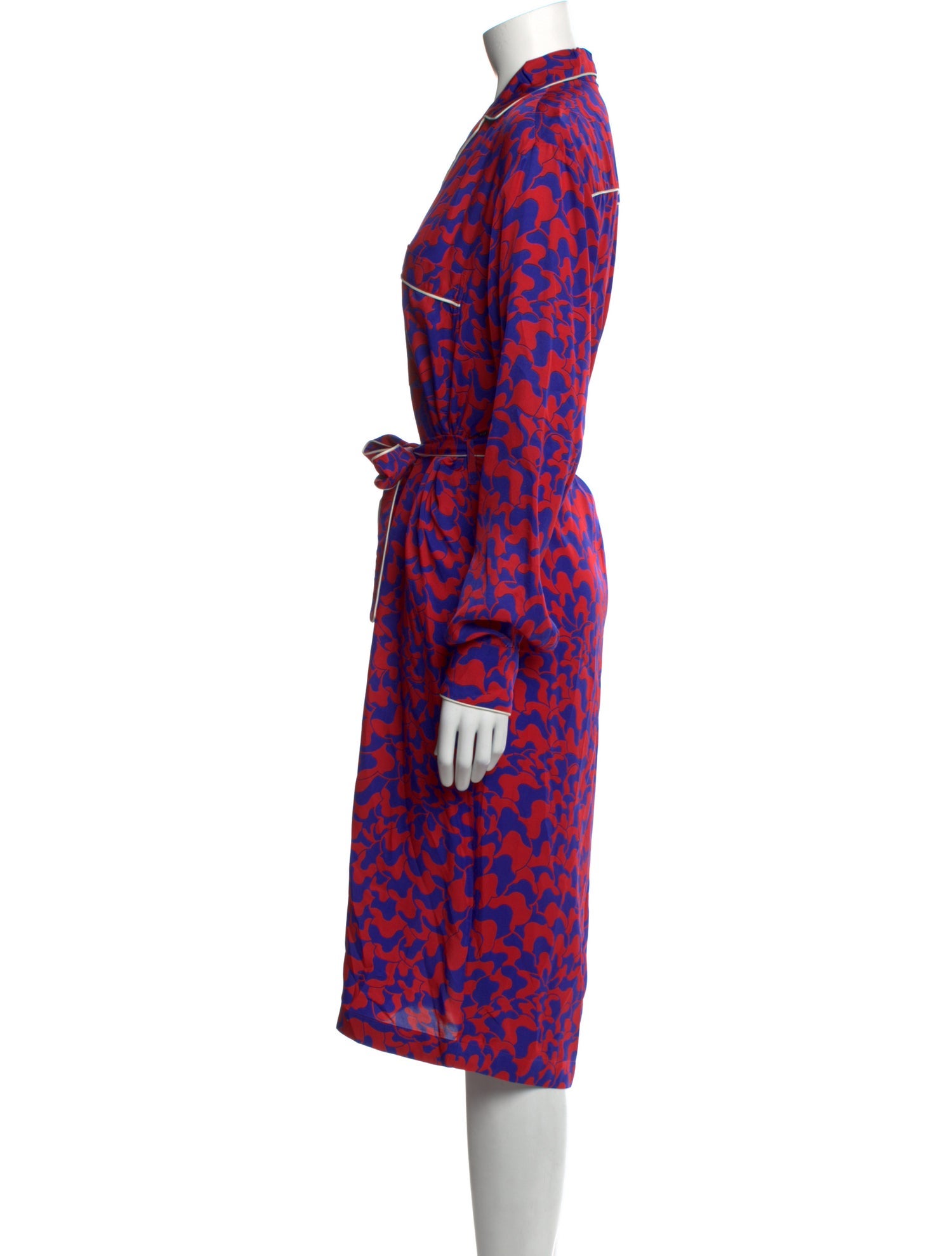 Dries Van Noten Printed Midi Length Dress