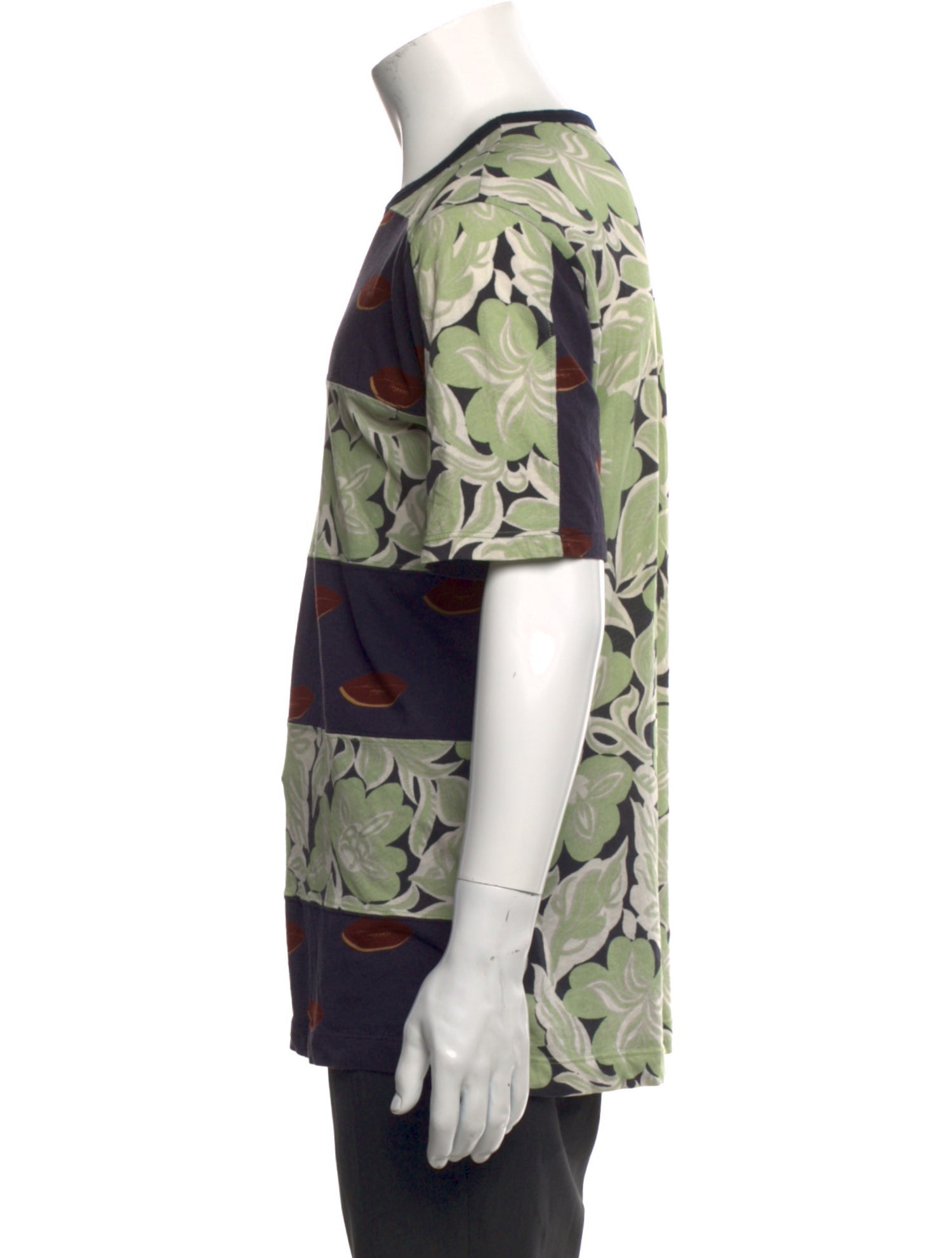 Dries Van Noten Printed Crew Neck T-Shirt