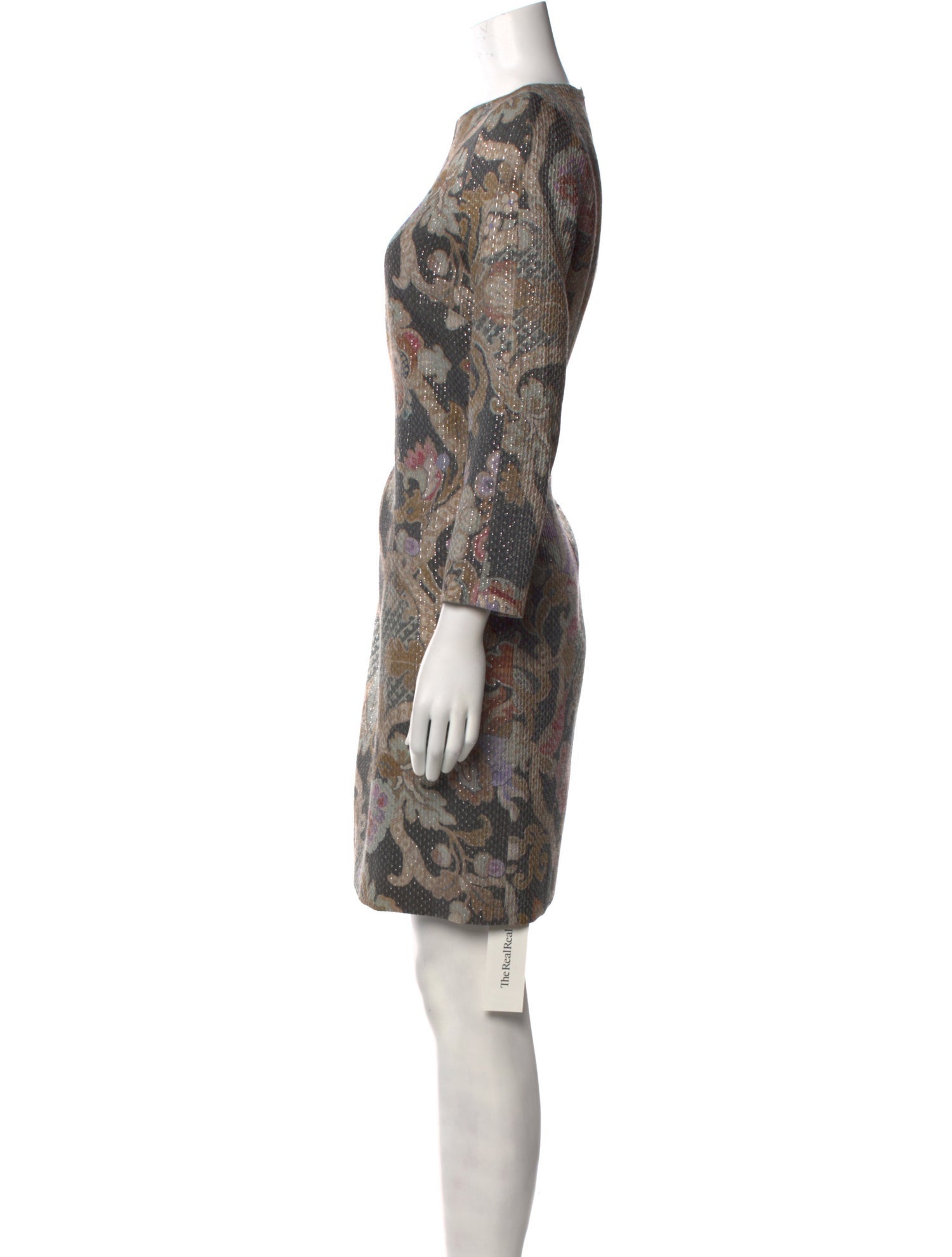 Dries Van Noten Wool Knee-Length Dress