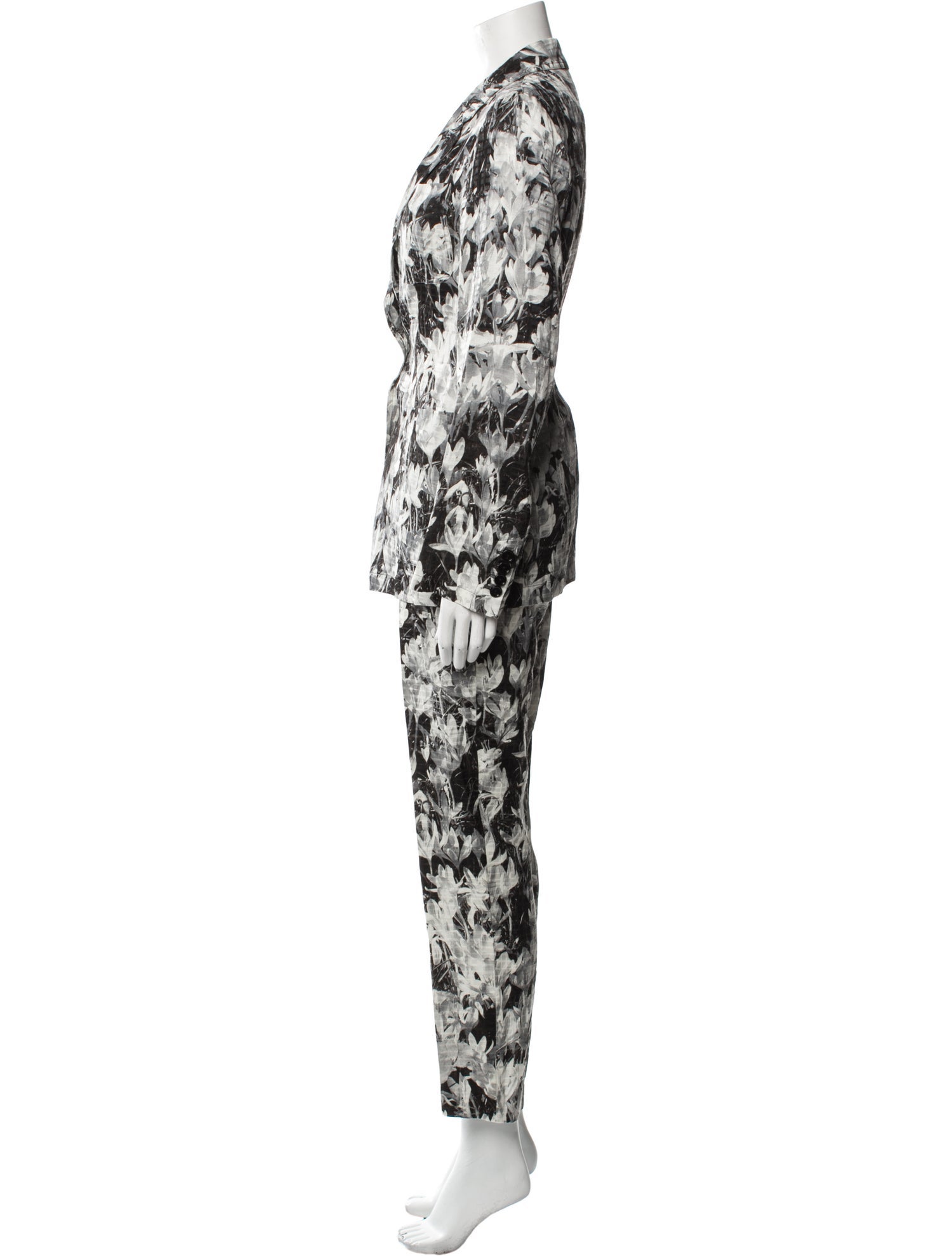 Dries Van Noten Printed Pantsuit
