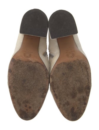 Dries Van Noten Velvet Boots