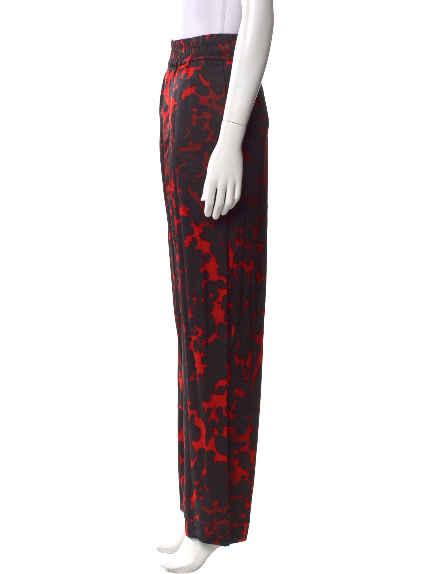 Dries Van Noten Printed Wide Leg Pants w/ Tags