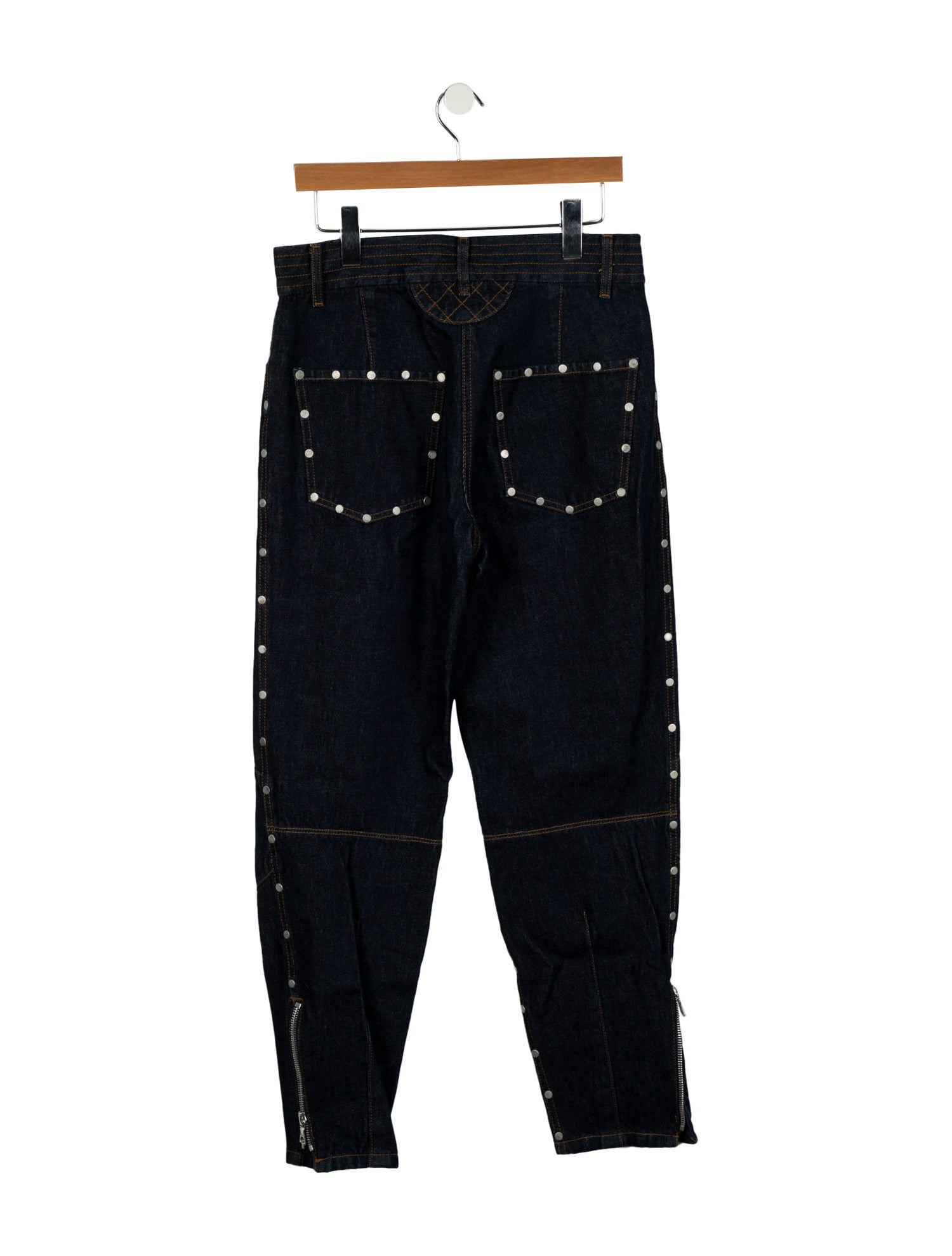 Dries Van Noten High-Rise Straight Leg Jeans