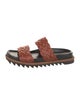 Dries Van Noten Raffia Braided Accents Slides