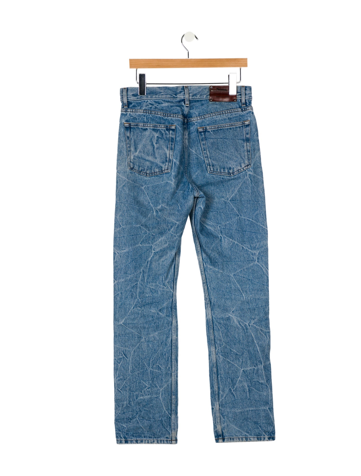 Dries Van Noten High-Rise Straight Leg Jeans