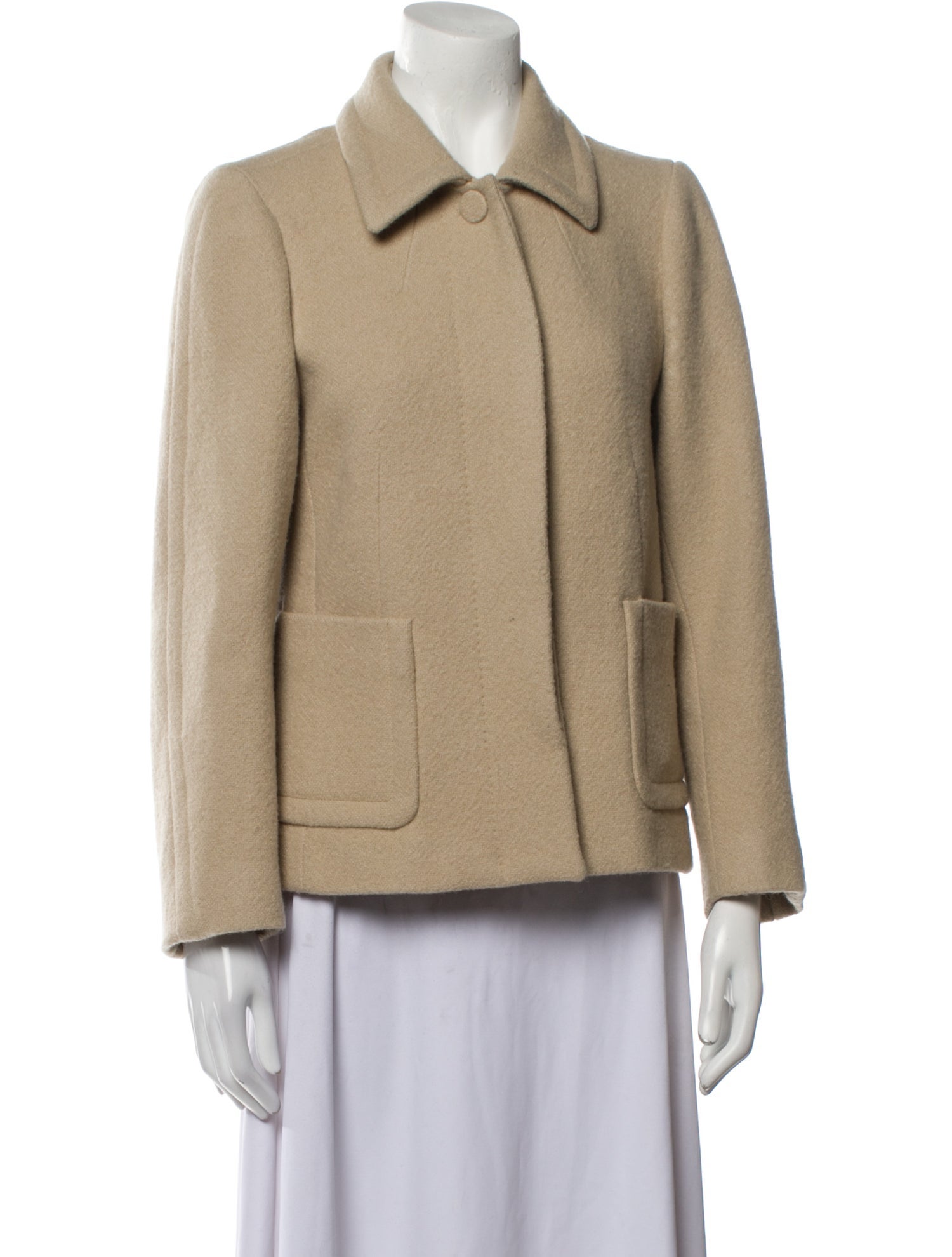 Dries Van Noten Wool Blazer - Neutrals Jackets, Clothing