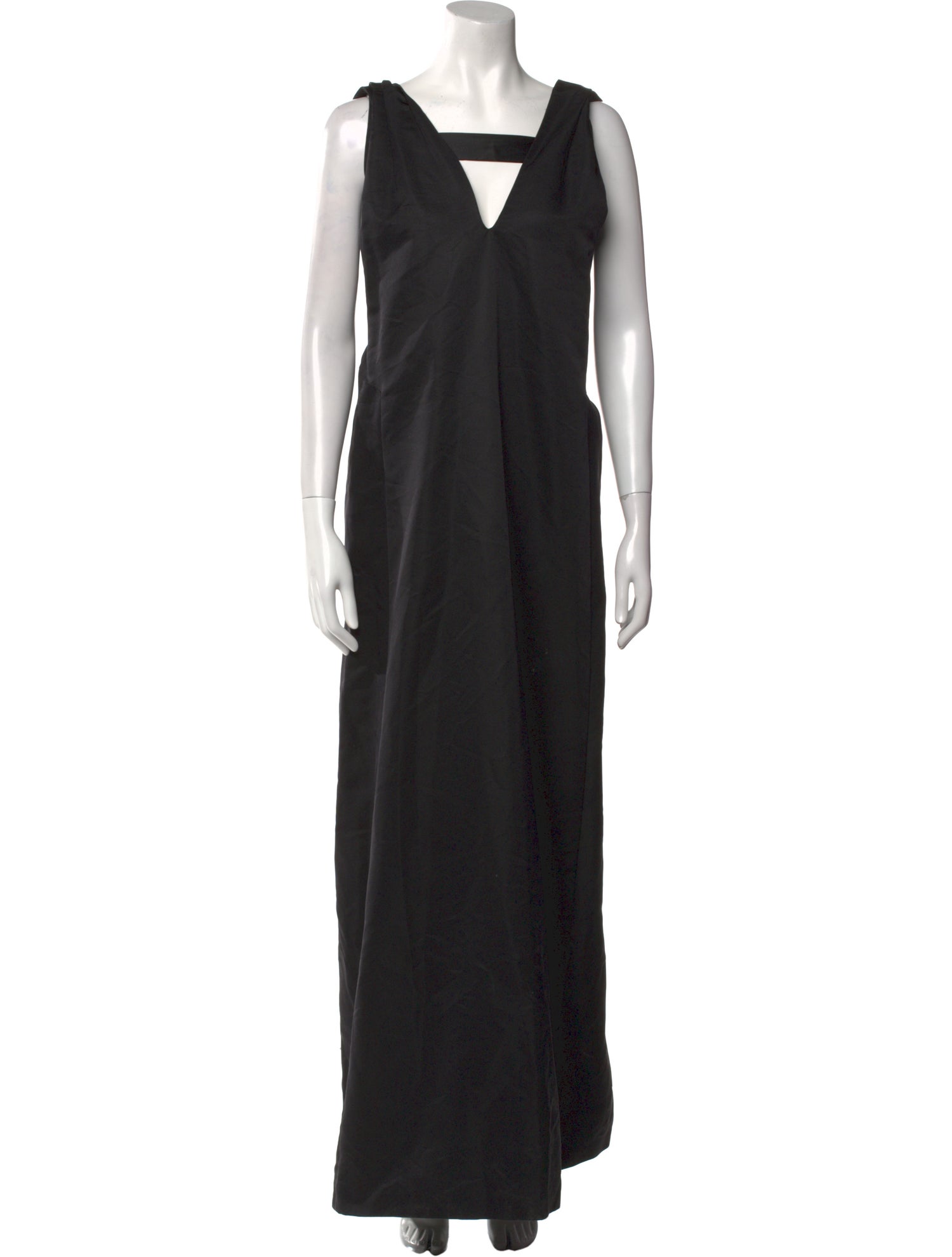 Dries Van Noten Square Neckline Long Dress