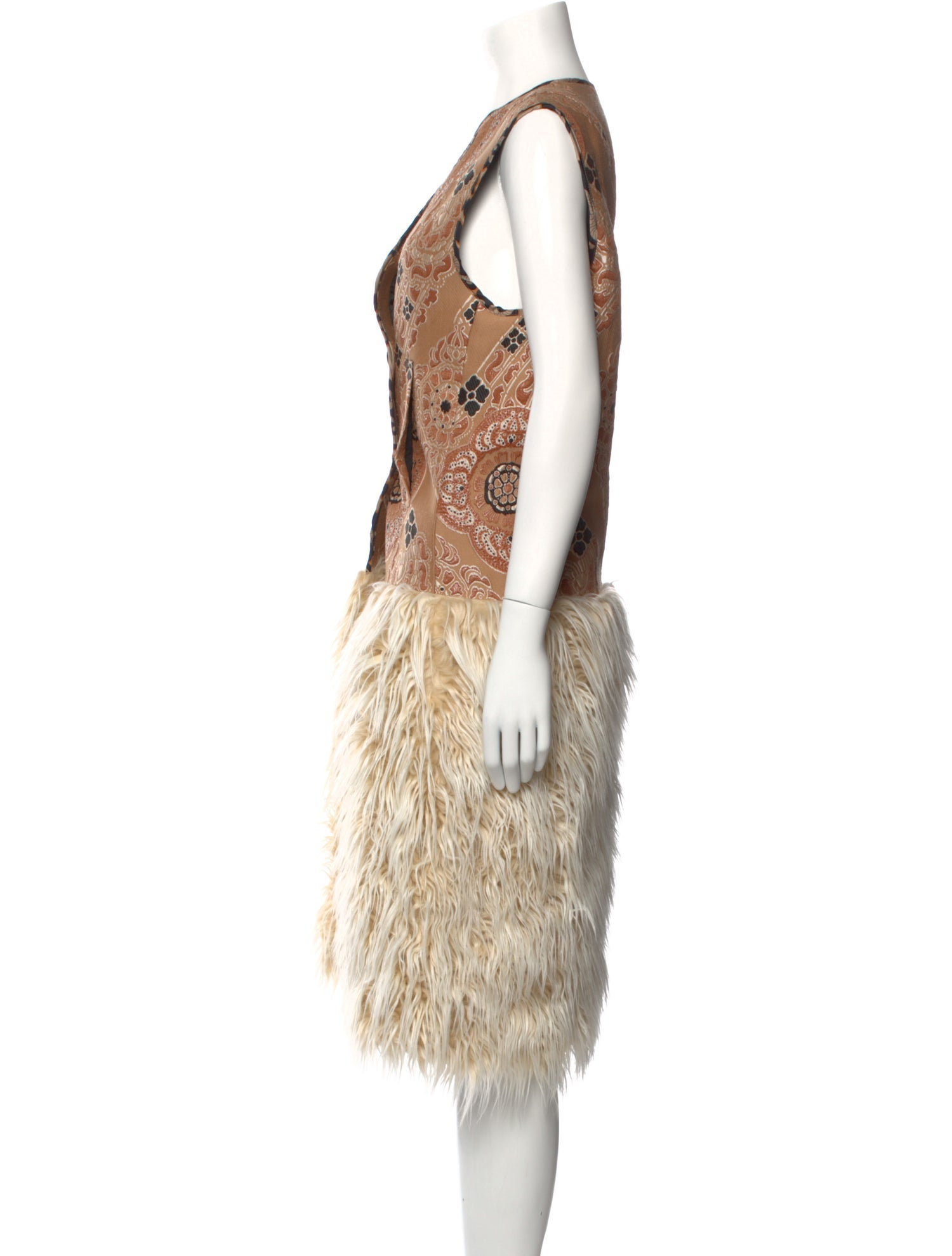 Dries Van Noten Printed Midi Length Dress