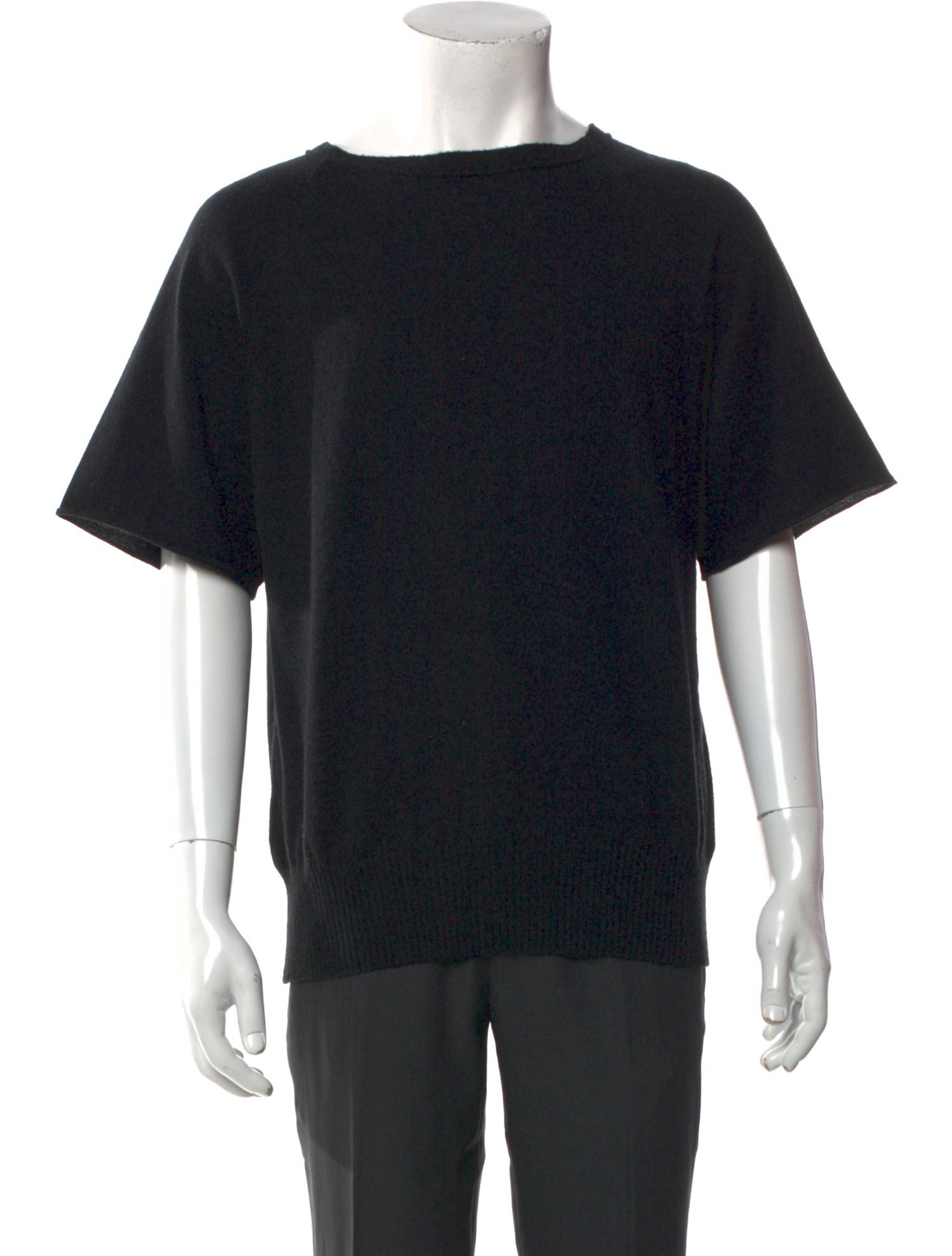 Dries Van Noten Wool Crew Neck T-Shirt