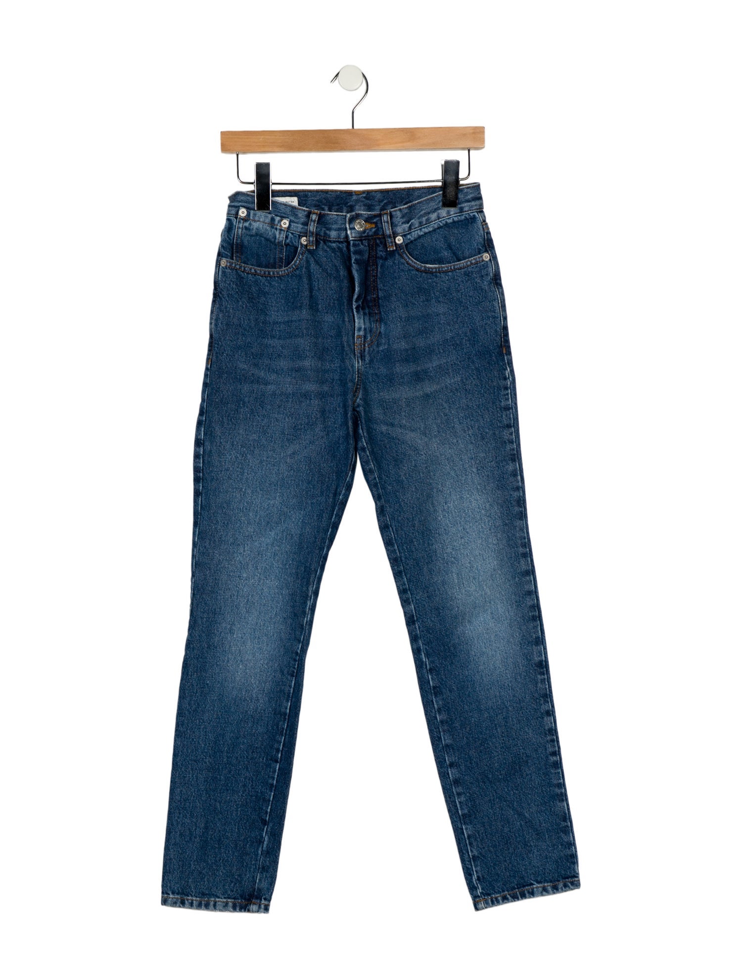 Dries Van Noten Mid-Rise Straight Leg Jeans
