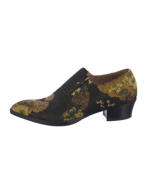 Dries Van Noten Floral Print Loafers