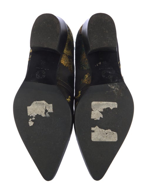 Dries Van Noten Floral Print Loafers