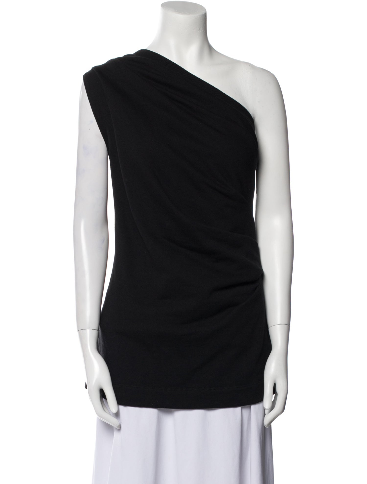 Dries Van Noten One-Shoulder Sleeveless Top