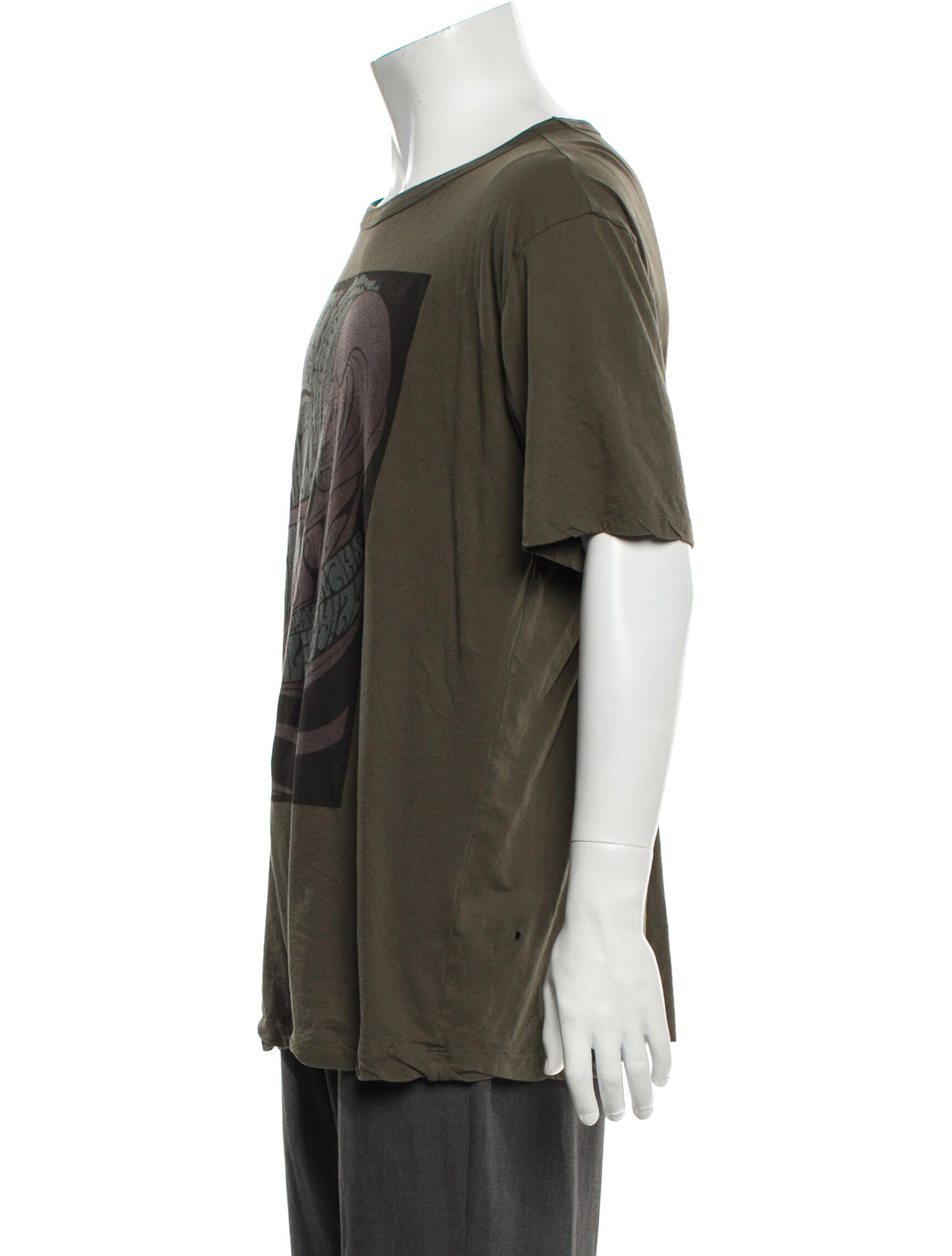 Dries Van Noten Graphic Print Crew Neck T-Shirt