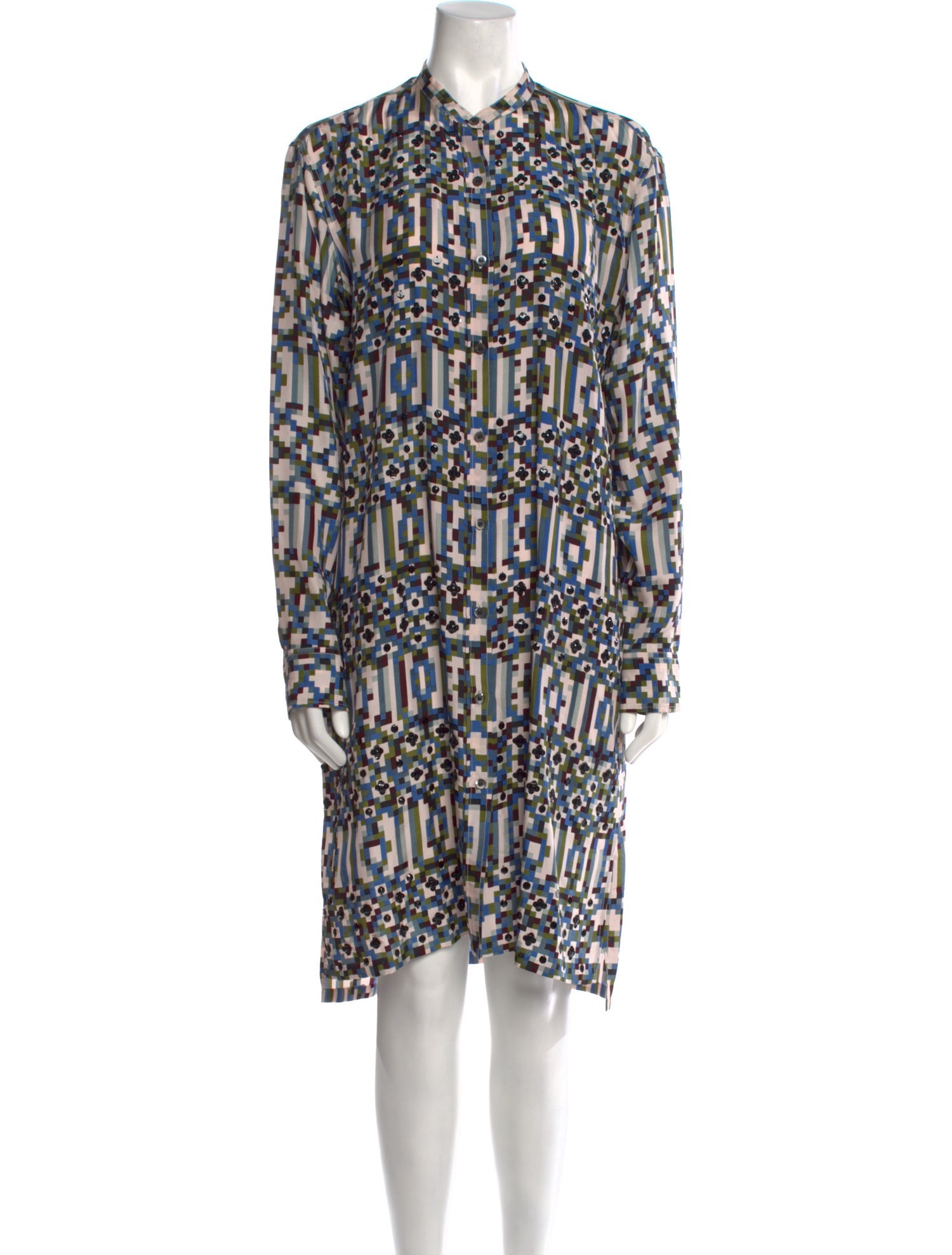 Dries Van Noten Silk Midi Length Dress