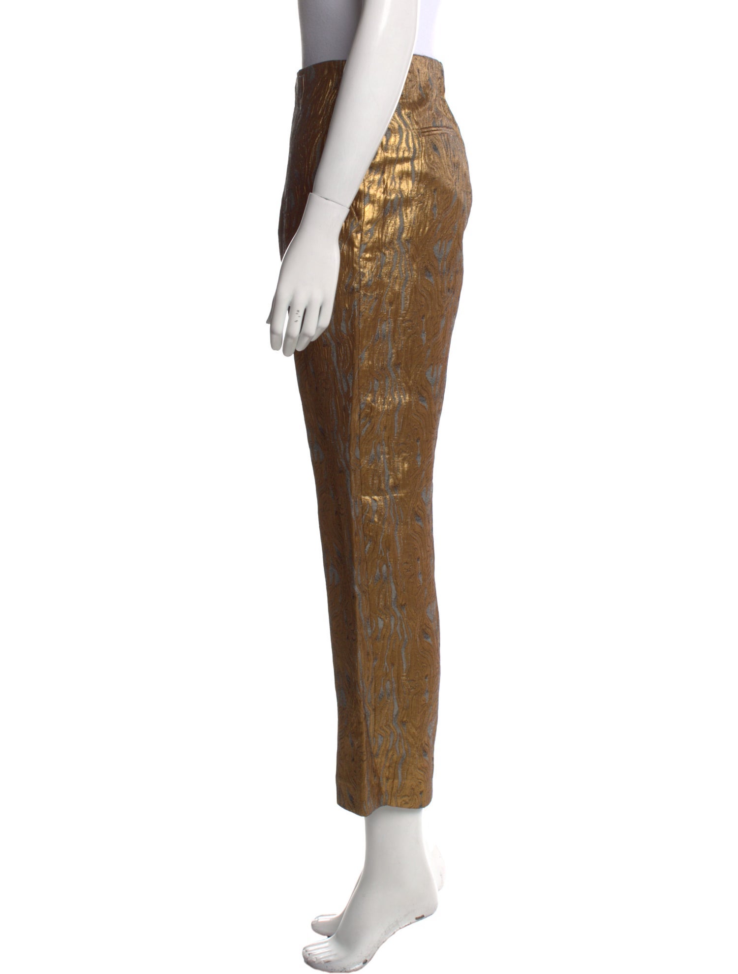 Dries Van Noten Printed Wide Leg Pants w/ Tags