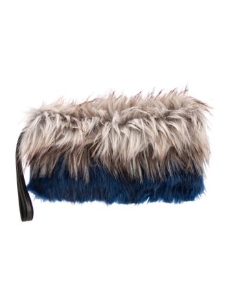 Dries Van Noten Leather Evening Bag