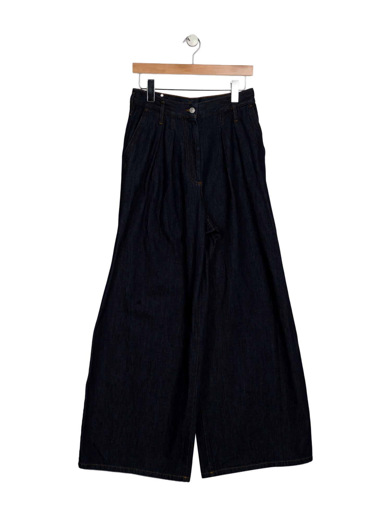 Dries Van Noten High-Rise Wide Leg Jeans