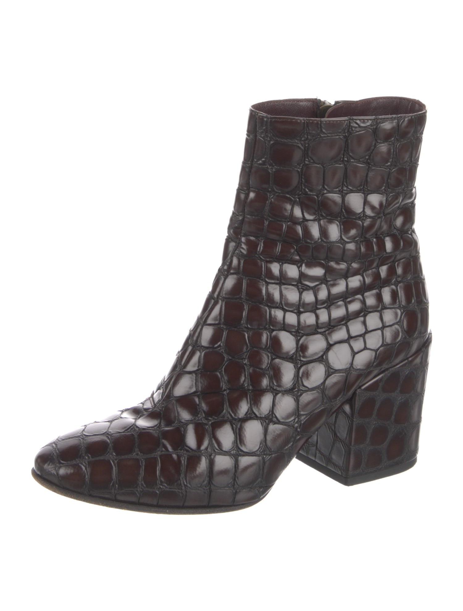 Dries Van Noten Leather Boots