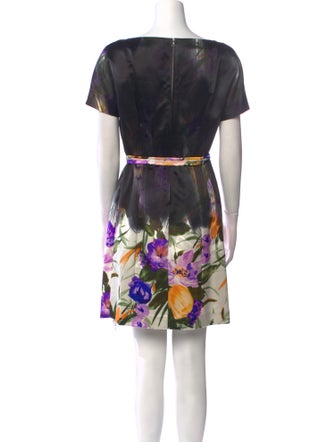 Dries Van Noten Floral Print Mini Dress
