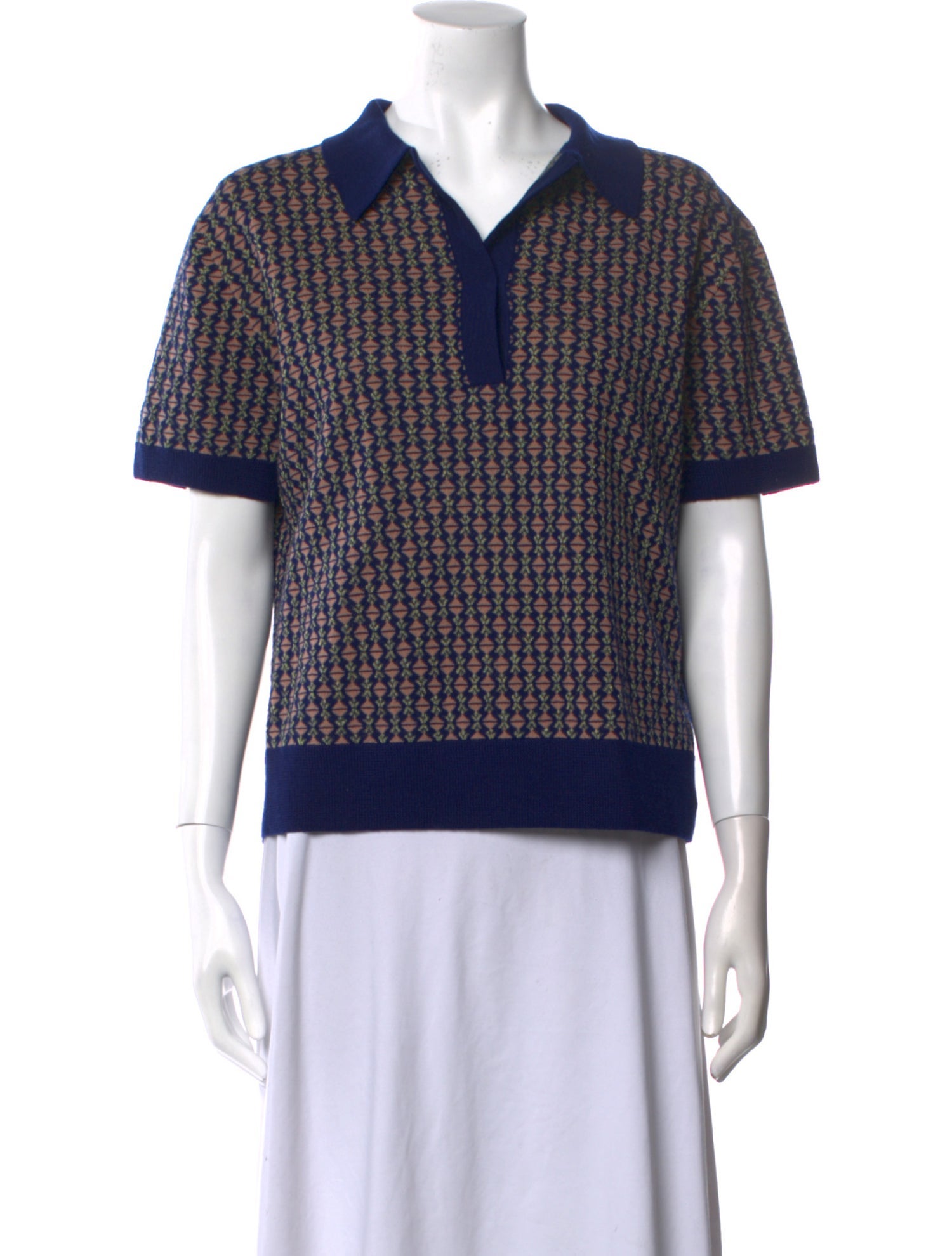 Dries Van Noten Merino Wool Printed Sweater