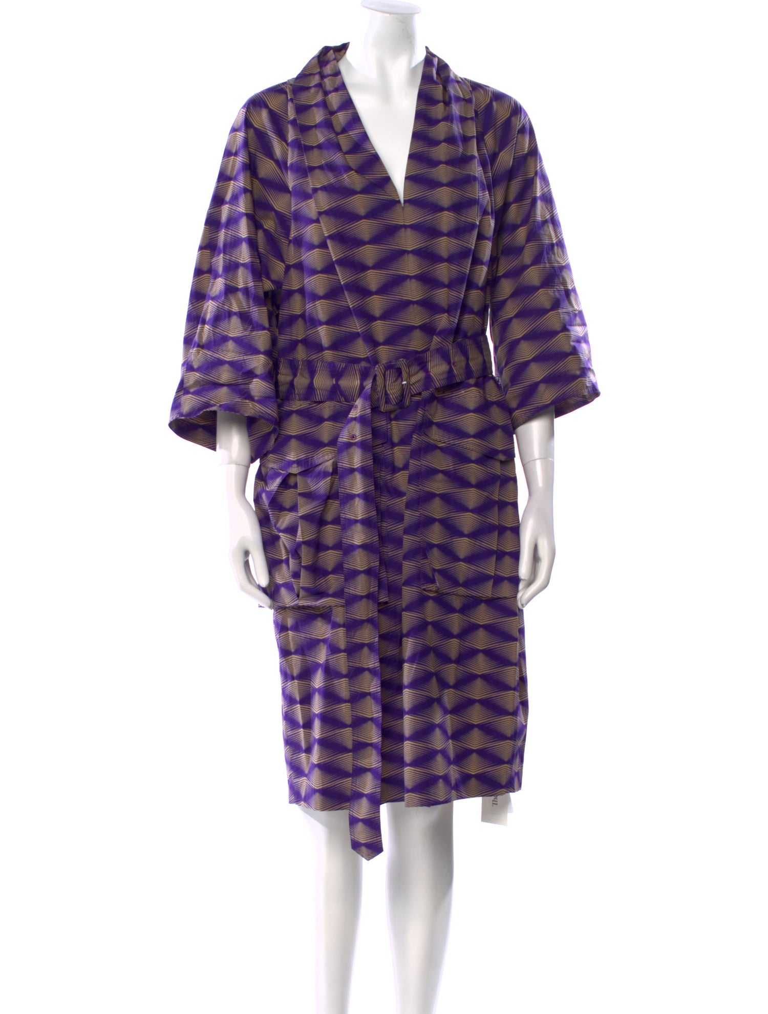 Dries Van Noten Printed Midi Length Dress