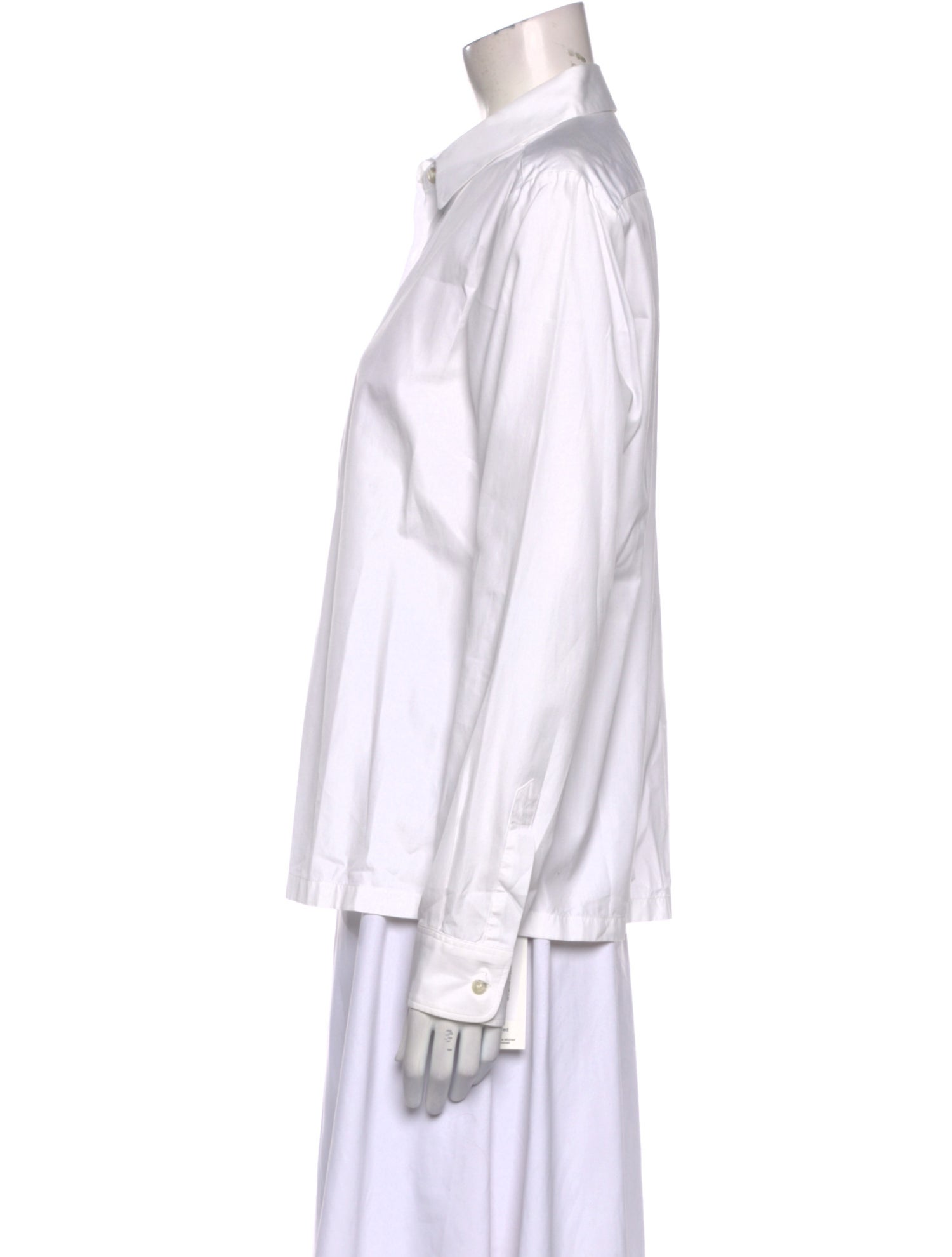 Dries Van Noten Long Sleeve Button-Up Top