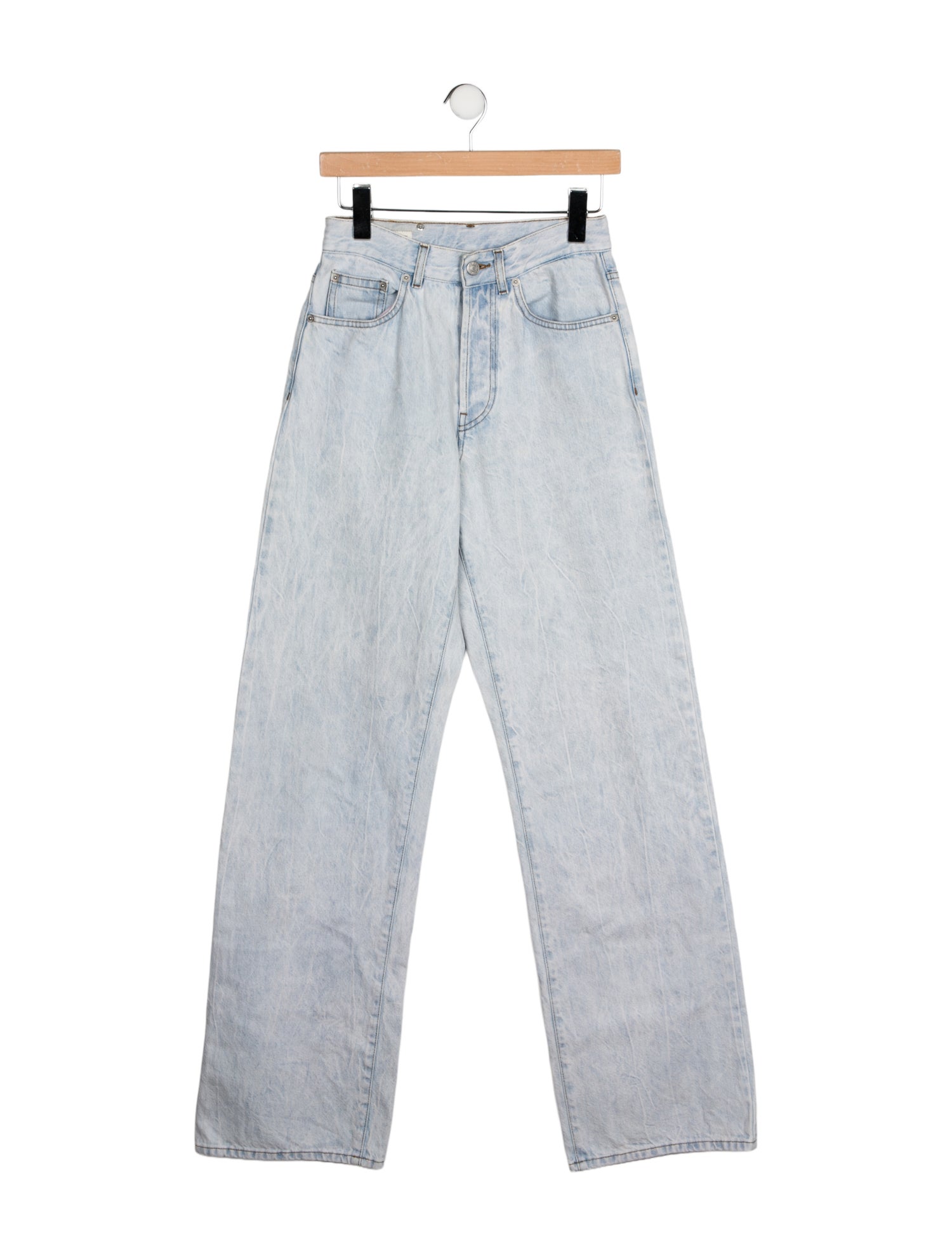 Dries Van Noten High-Rise Wide Leg Jeans