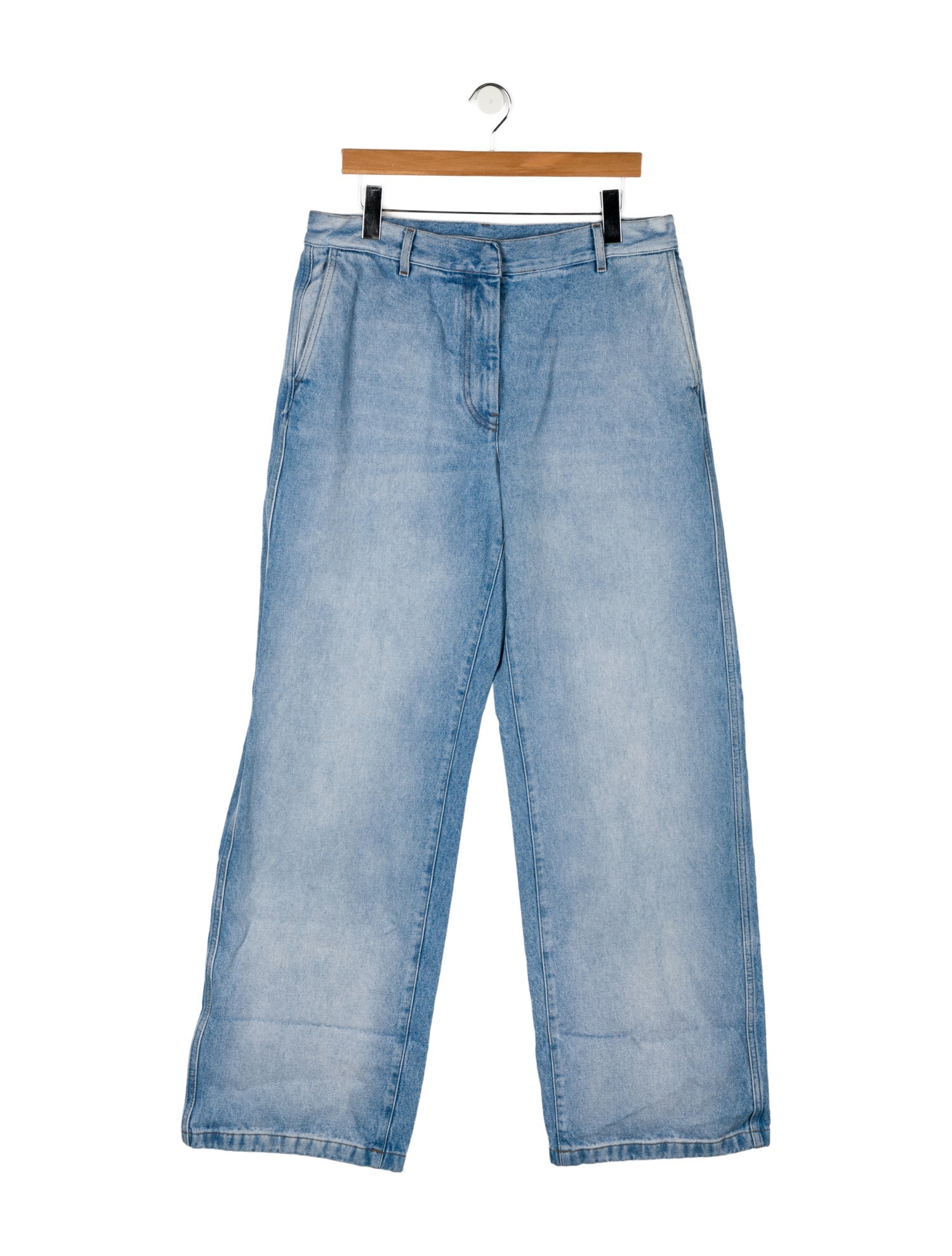 Dries Van Noten High-Rise Wide Leg Jeans